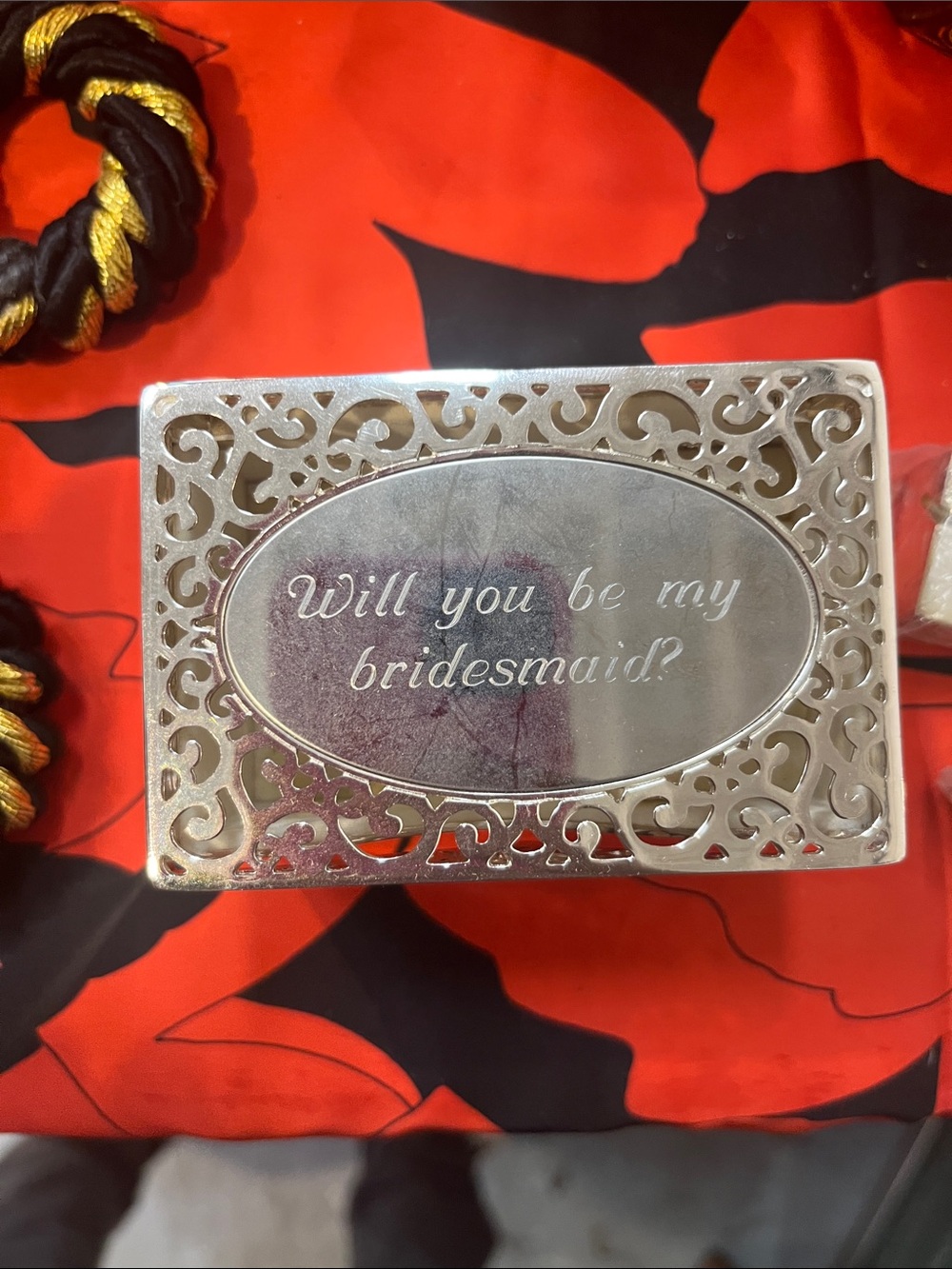 BRIDESMAID TRINKET BOX
